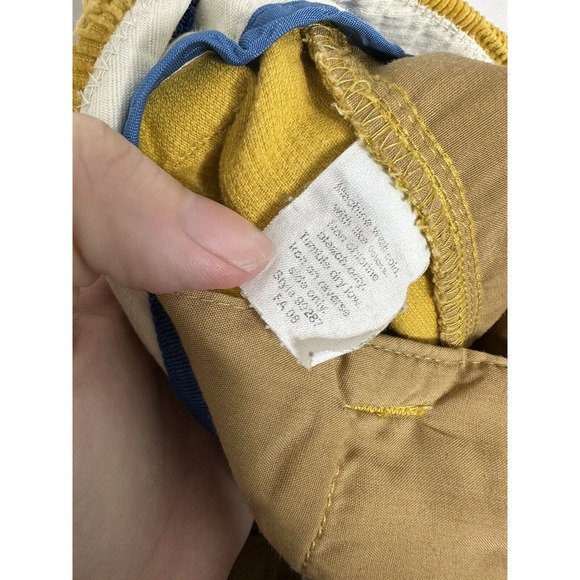 J. Crew Women’s VTG Mustard Yellow Corduroy City Fit Flare Pants Size 4 - Picture 6 of 7